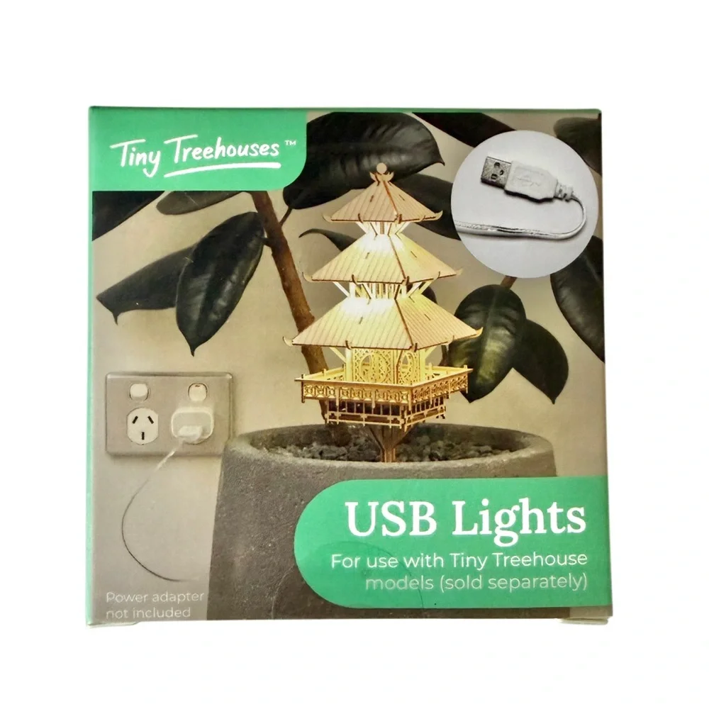 Tiny Treehouses Temple of Gratitude DIY Model Kit